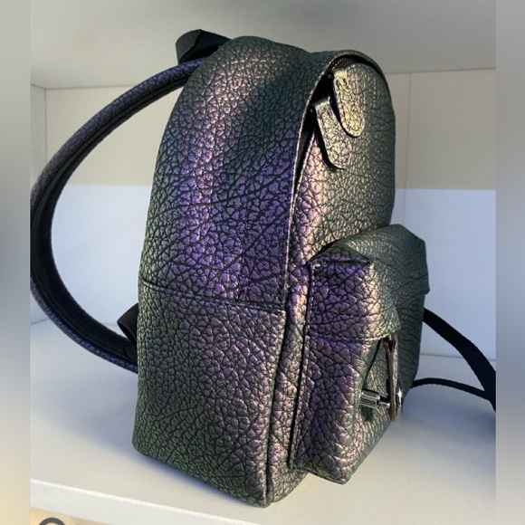 💜COACH MINI BACKPACK 💚 HOLOGRAPHIC OIL SLICK - Picture 11 of 16